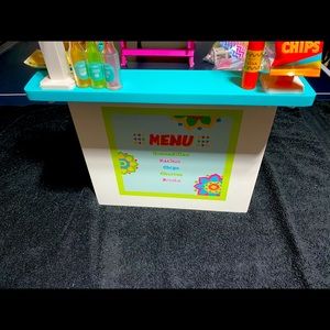 American Girl Snack Stand